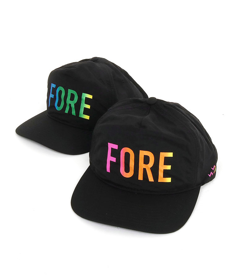 BC 「FORE」グラデPrint★ナイロンキャップ