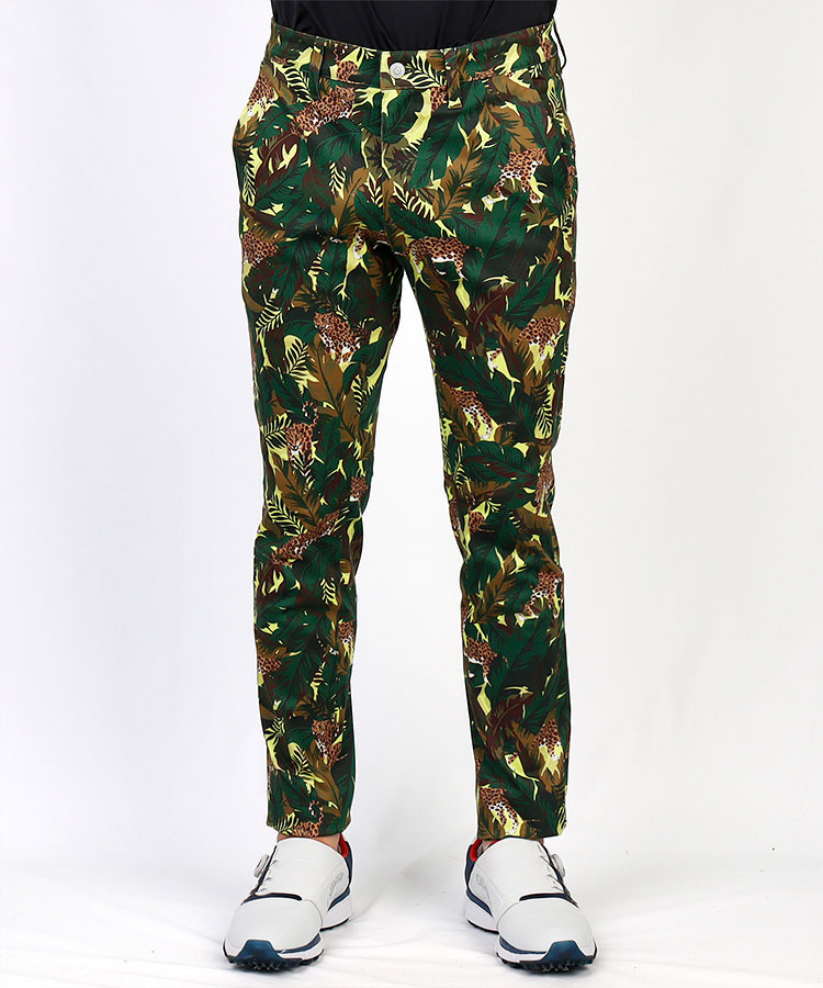 JB ジャングルPrint◆ストレッチパンツ
