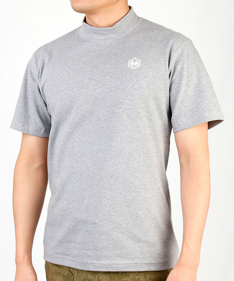 TV リバーシブル半袖モックTシャツ