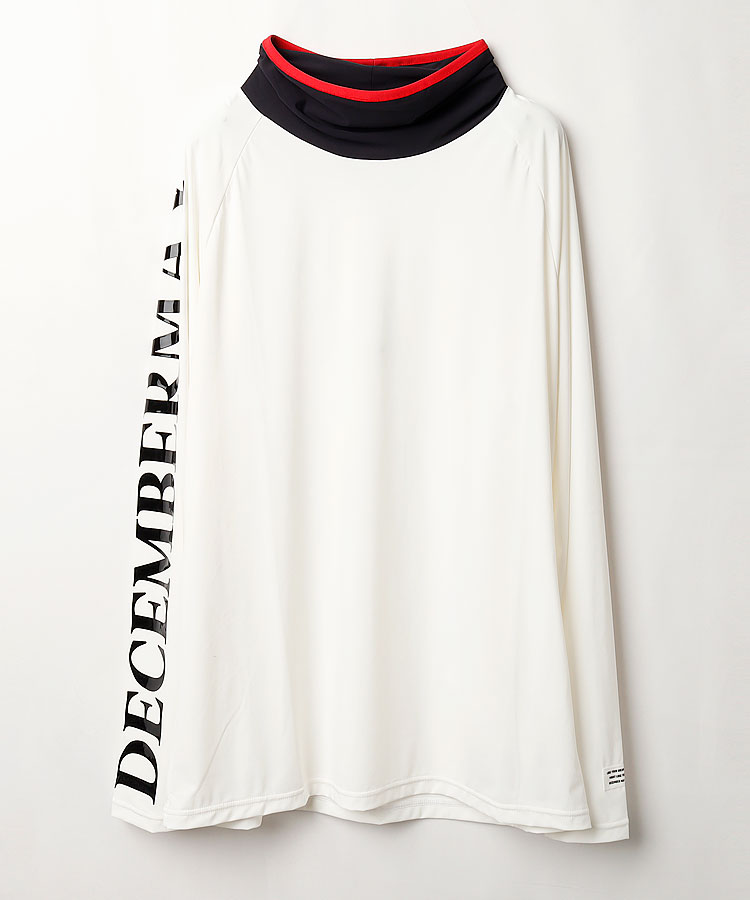 DM ARMロゴ◆モックネック長袖インナー