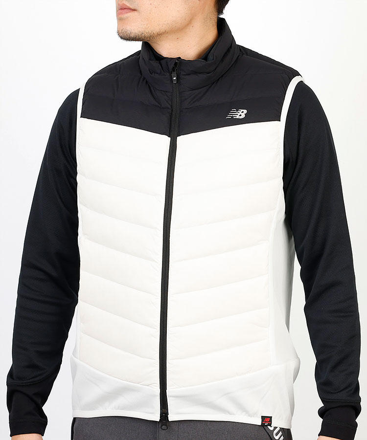 ニューバランスゴルフ　防風保温　中綿ジャケット　ホワイト ウエア(女性用) 人気ブランド