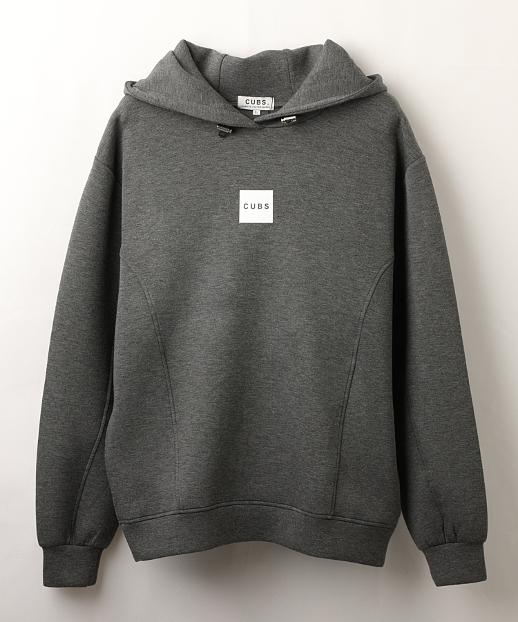 CU バック刺しゅうロゴ◆ソフトパーカー
