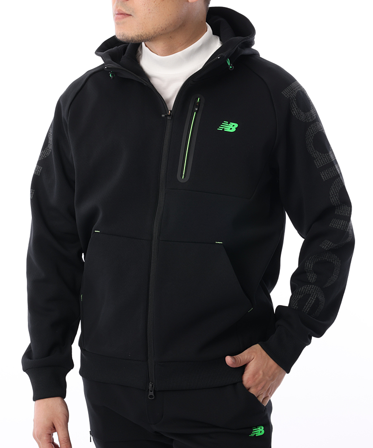NB ポイントカラーフルジップパーカー
