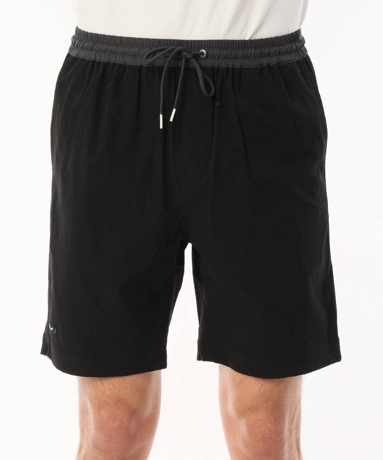 GV ウエスト配色シンプルハーフパンツ