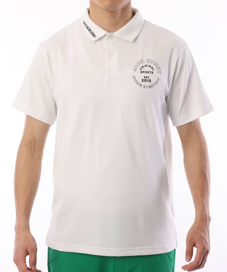 JB ハニカムメッシュBACKロゴ半袖ポロ