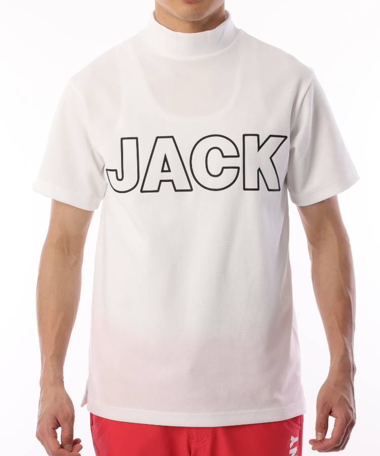 JB BIGロゴDRYスタンドネックカットソー