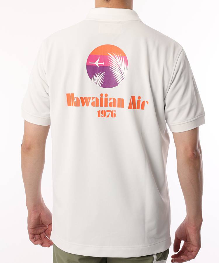 商品一覧画像：HO [HAWAIIAN航空]エアライン半袖ポロシャツ