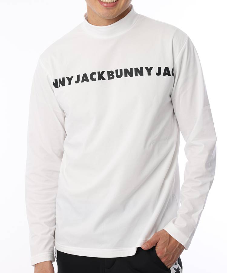 メンズ tシャツ Tシャツ 「Jack Bunny!!」GOLFジャガード 半袖モック