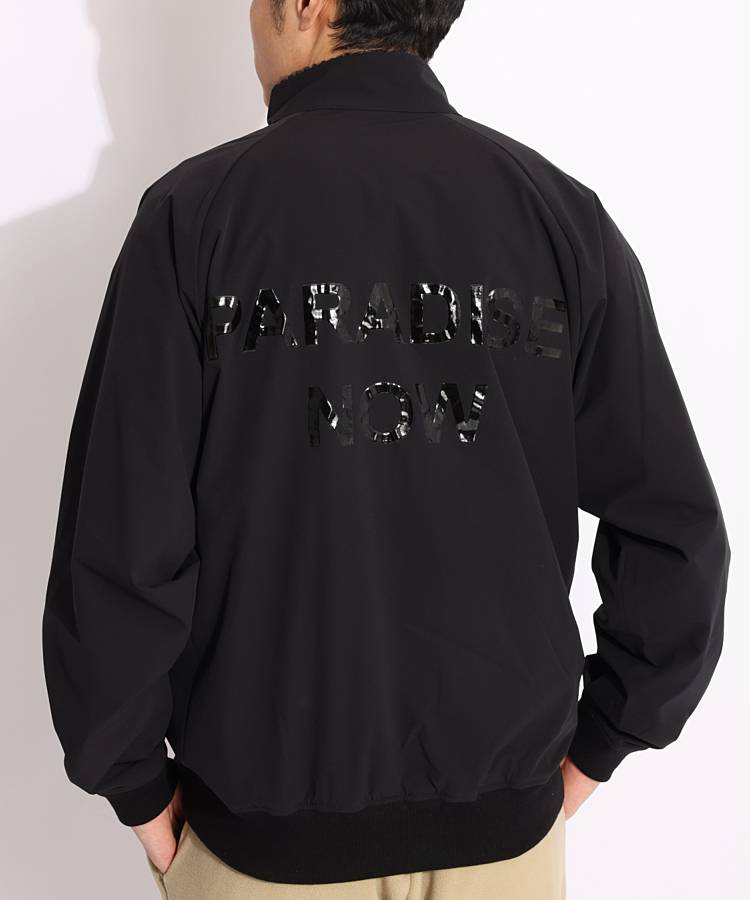 SL バックロゴプリント裏毛ジャケット
