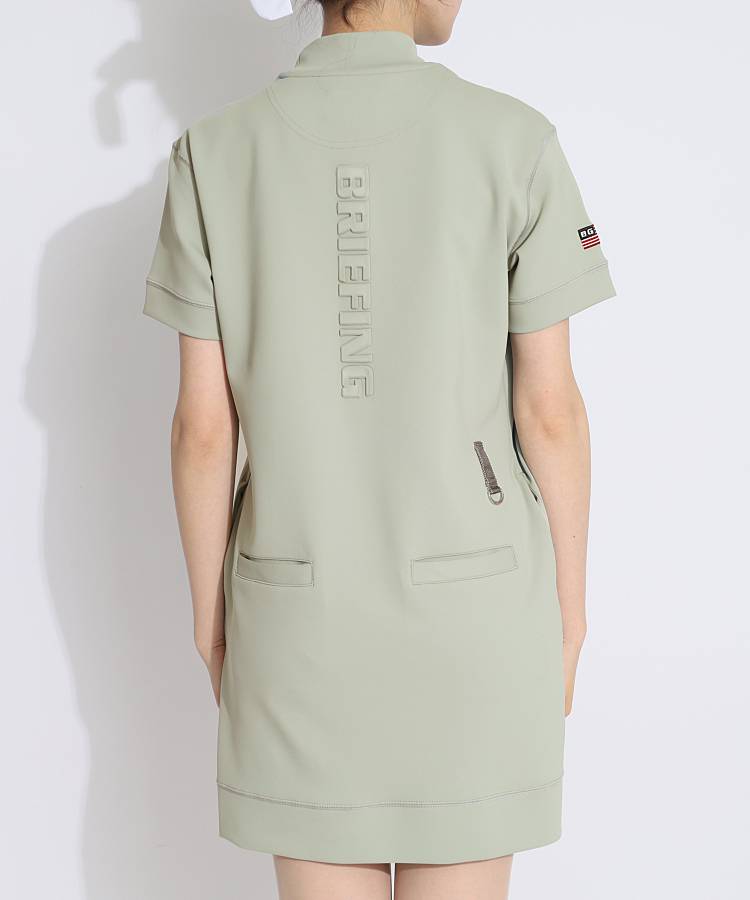 ブリーフィングゴルフ BR エンボスロゴダンボール半袖モック