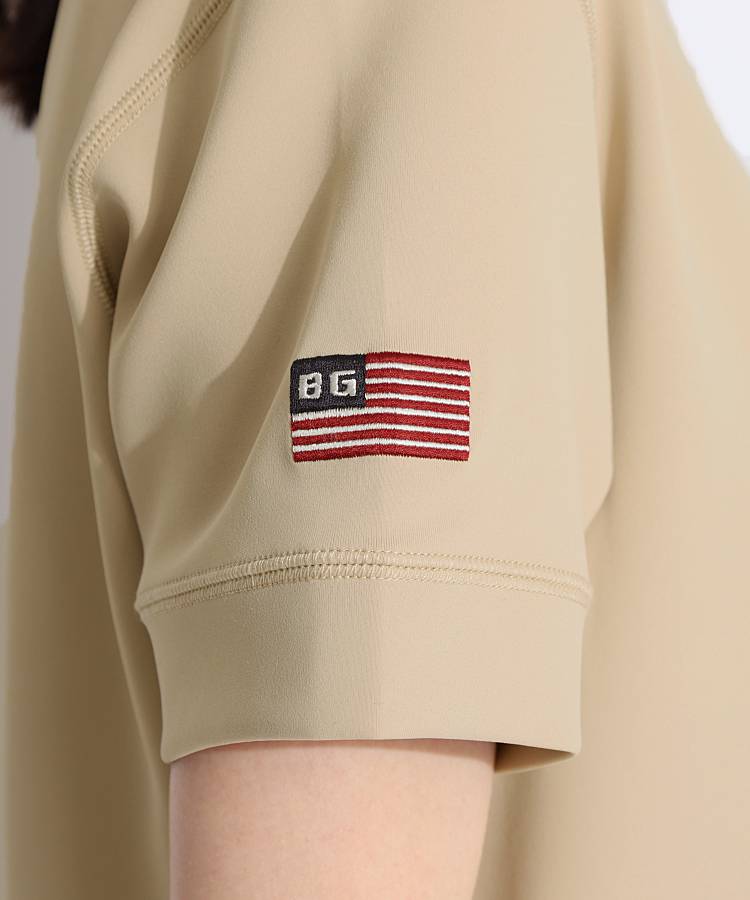 【ブリーフィングゴルフ】ワンピース エンボスロゴ　カーキ　S 長袖 ブリーフィングゴルフ(BRIEFING GOLF) ワンピース | レディース