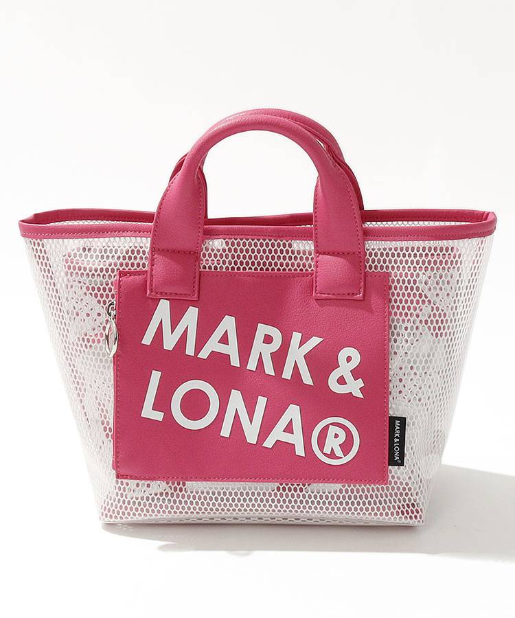 新作MARK&LONA 保冷ポーチ付きバッグ PINK 新品 残り1点-