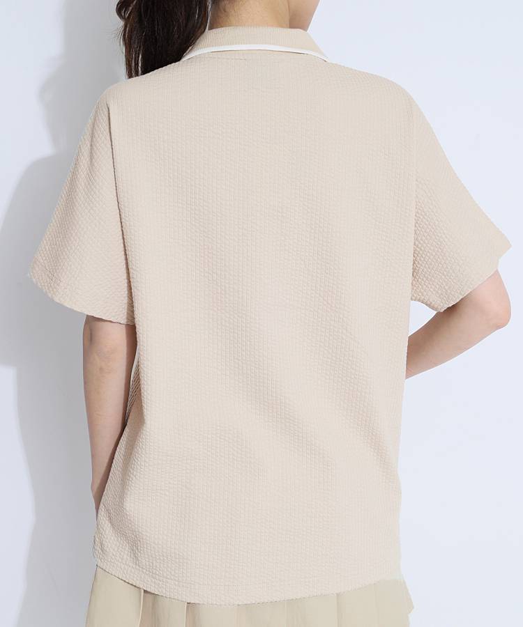 ニューエラ NE 【紺野ゆりコラボ】サッカーストライプスキッパー半袖