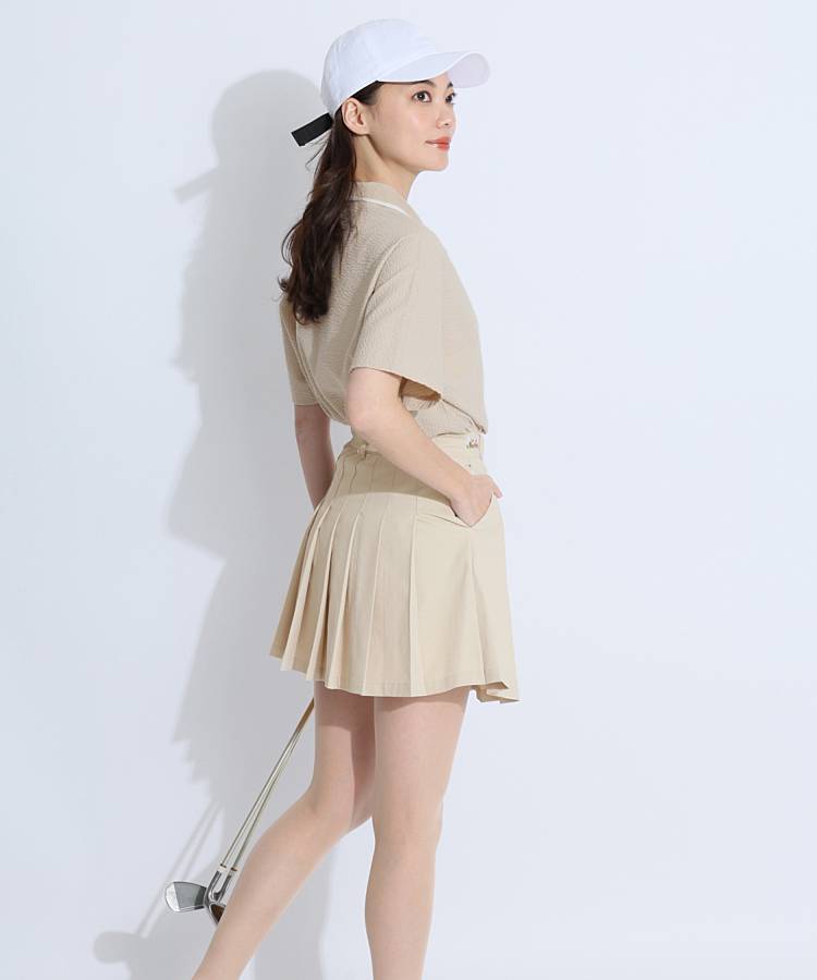 ニューエラ NE 【紺野ゆりコラボ】サッカーストライプスキッパー半袖