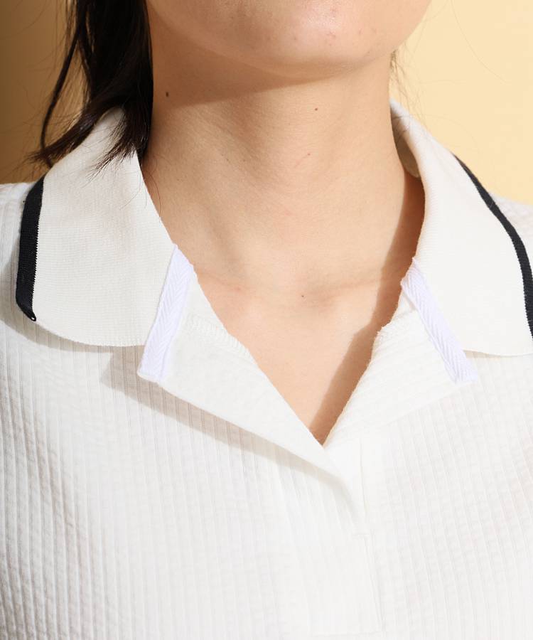 スキッパーカラー ポロシャツ（S）ゴルフ 刺繍ロゴ - 通販 - guianegro