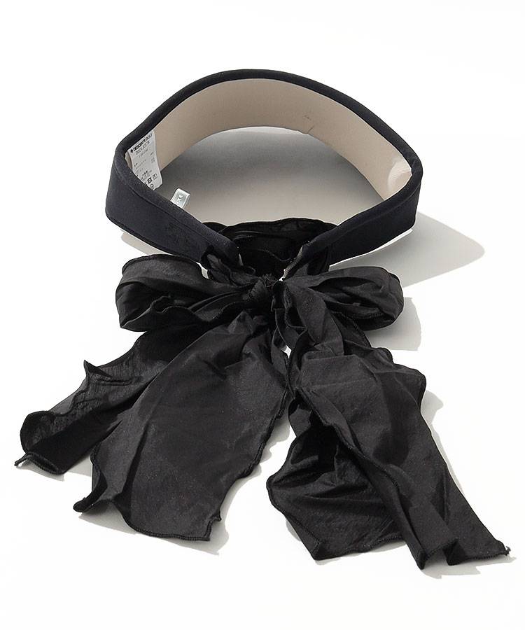 デサントゴルフ　リボンテールサンバイザー デサントゴルフ DE [LUXE]リボンテールサンバイザー レディースゴルフ