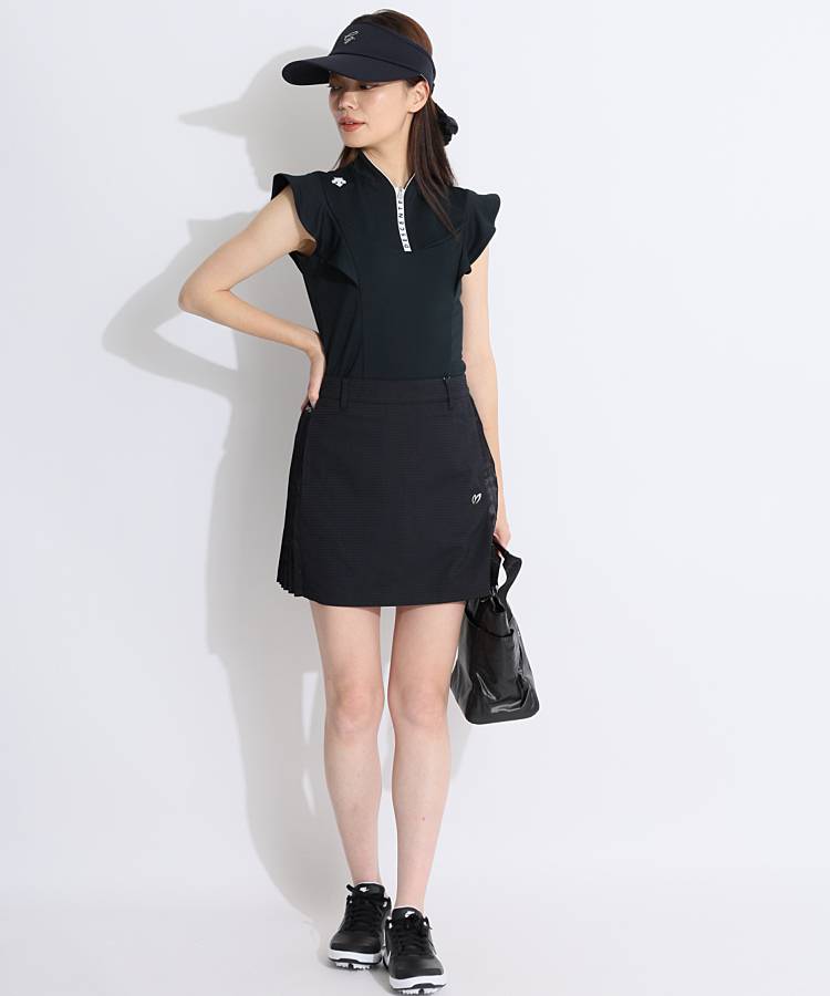 「新品」デサントゴルフ レディース サンバイザー リボンテール フリー ディタッチャブルリボン付きサンバイザー | デサントゴルフ公式