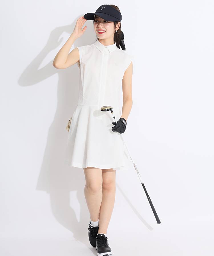 デサントゴルフ DE [LUXE]リボンテールサンバイザー レディースゴルフ