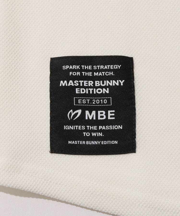 マスターバニー MB ロゴプリントノースリーブ鹿の子カットソー