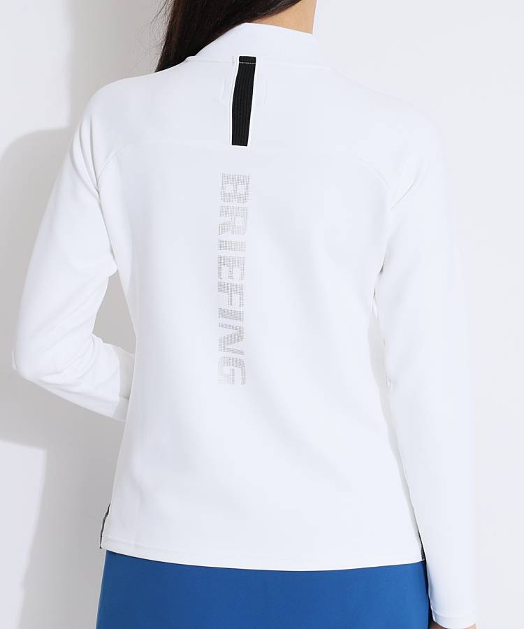 BRIEFING ゴルフ　トップス　ホワイト　バックロゴ　サイズL BRIEFING ゴルフ トップス ホワイト バックロゴ サイズL