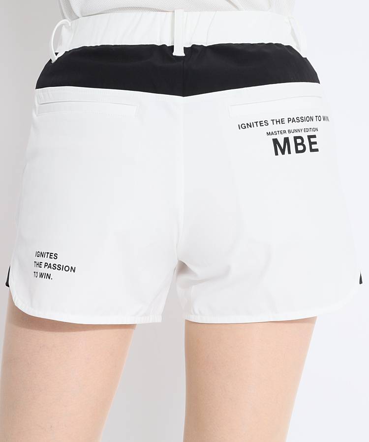 マスターバニー MB バイカラーLOGOショートパンツ レディースゴルフ