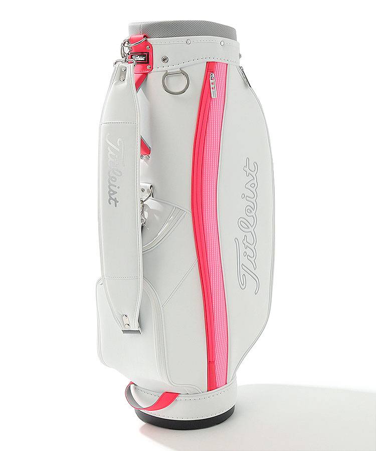 タイトリスト 軽量キャディバッグ ピンク 全サイズ 壊れたヒット 23TLA-S001-1.jpg