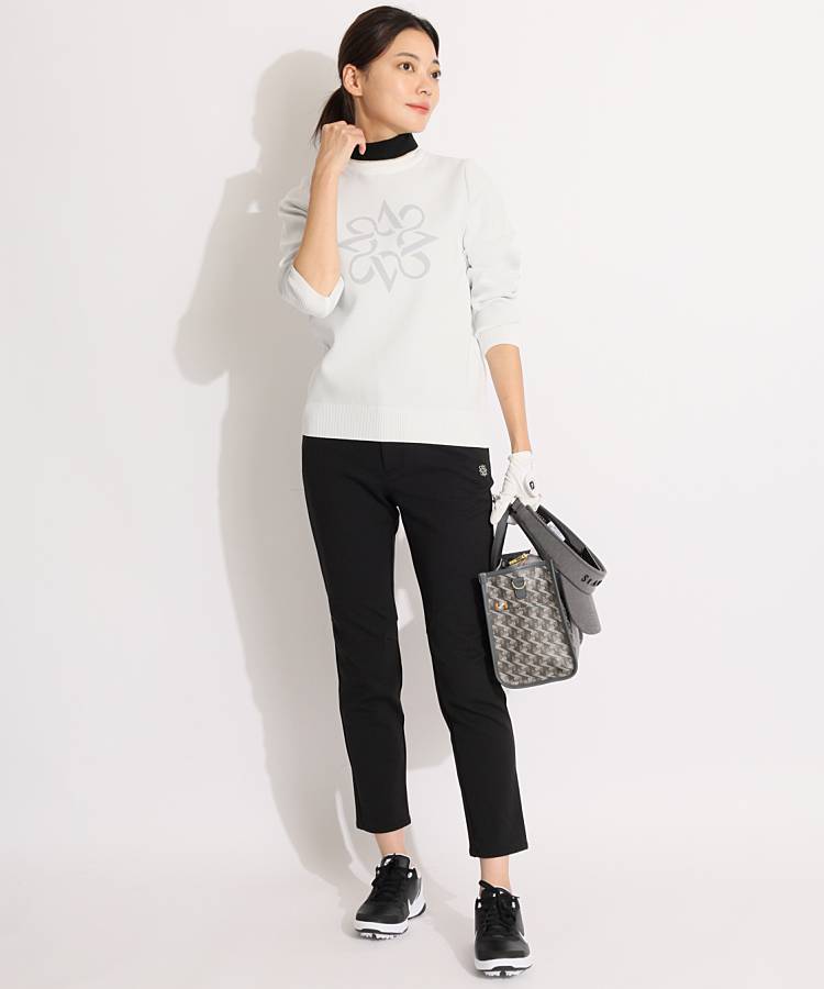 セントアンドリュース SA シンプルロゴアンクルパンツ レディース