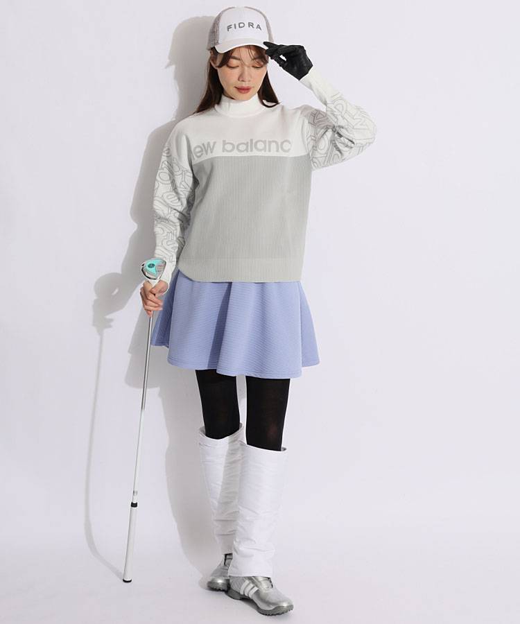ニューバランスゴルフ NB 【ECO】スリーブ3Dロゴモックネック ニューバランスゴルフ NB 【ECO】スリーブ3Dロゴモックネック