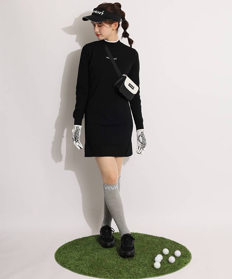 パーリーゲイツ　タイダイ柄チャーム付きニコちゃんスパイクレスシューズ パーリーゲイツ タイダイ柄チャーム付きニコちゃんスパイクレス