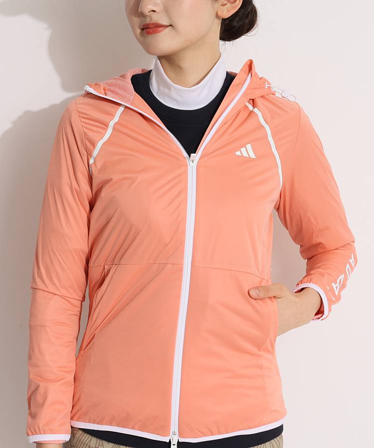 アディダスゴルフ AG 防風撥水スリーブロゴブルゾン レディース