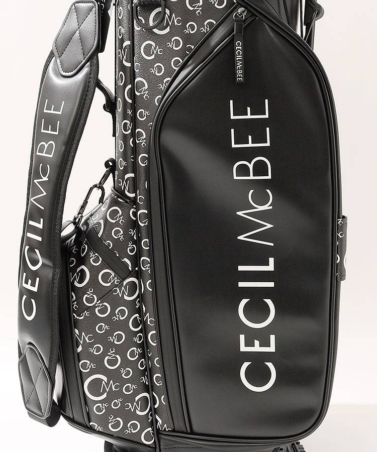 ‼️新品‼️セシルマクビー キャディバッグ スタンド ホワイト セール】オーロラキャディバッグ（ゴルフグッズ）｜CECIL McBEE