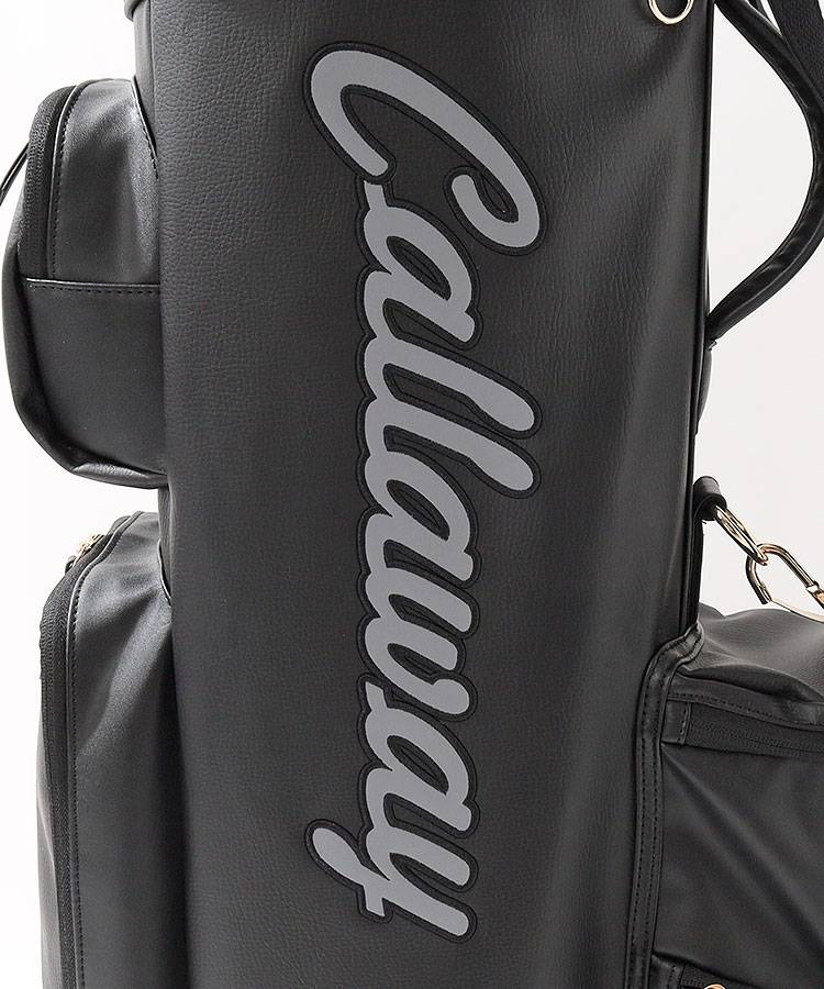 キャロウェイ CG シンプルロゴ合皮キャディバッグ レディースゴルフ