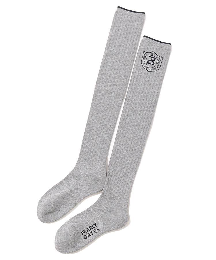 パーリーゲイツ PG エンブレムロゴニーハイソックス レディースゴルフ