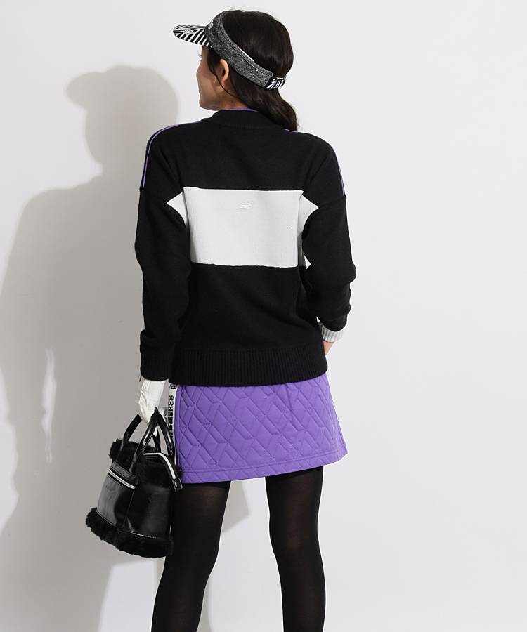 ニューバランスゴルフ NB 【防風保温】サイドロゴテープキルティング