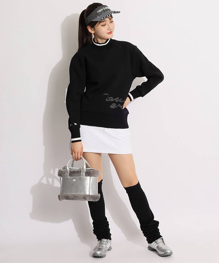 FCRB モックネック　ニューエラコラボ FCRB モックネック ニューエラコラボ F.C.R.B.」 × 「ニューエラ