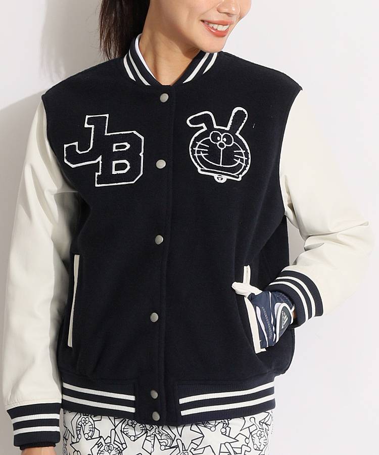 ジャックバニー JB [ドラえもん]パイルワッペンスタジャン レディース