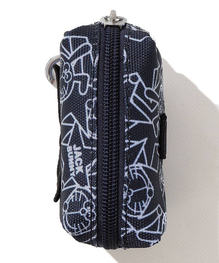 【新品】ジャックバニー ドラえもん ボールケース ※販売終了品※ 美品ジャックバニー×ドラえもん ボールケース ネイビー×白 うさ耳