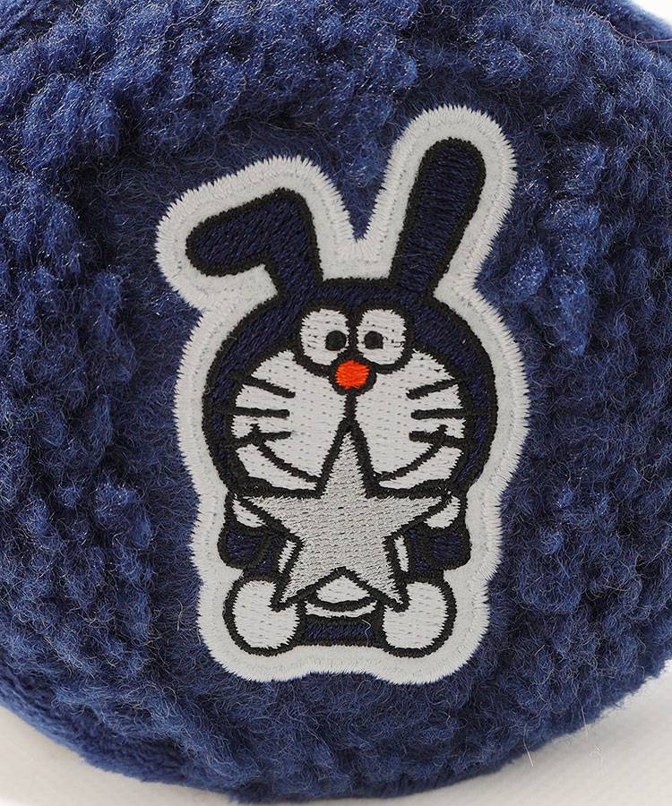 ジャックバニー JB [ドラえもん]ロゴ刺繍イヤーマフ レディースゴルフ
