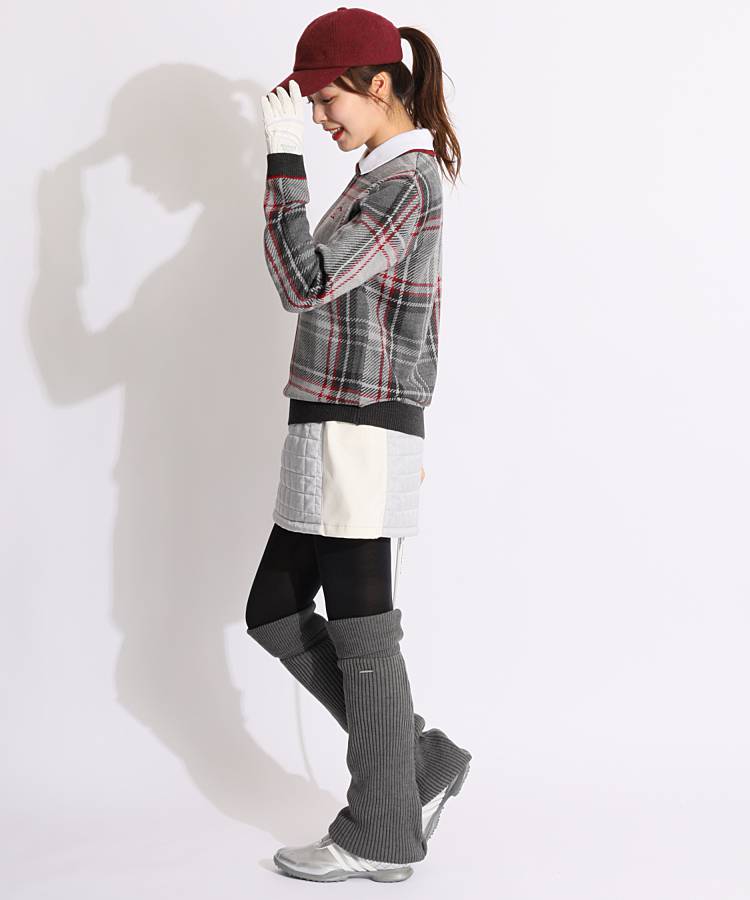 マンシングウェア　レディースL グレー MUNSINGWEAR(マンシングウェア) レディース｜中古ゴルフウェア
