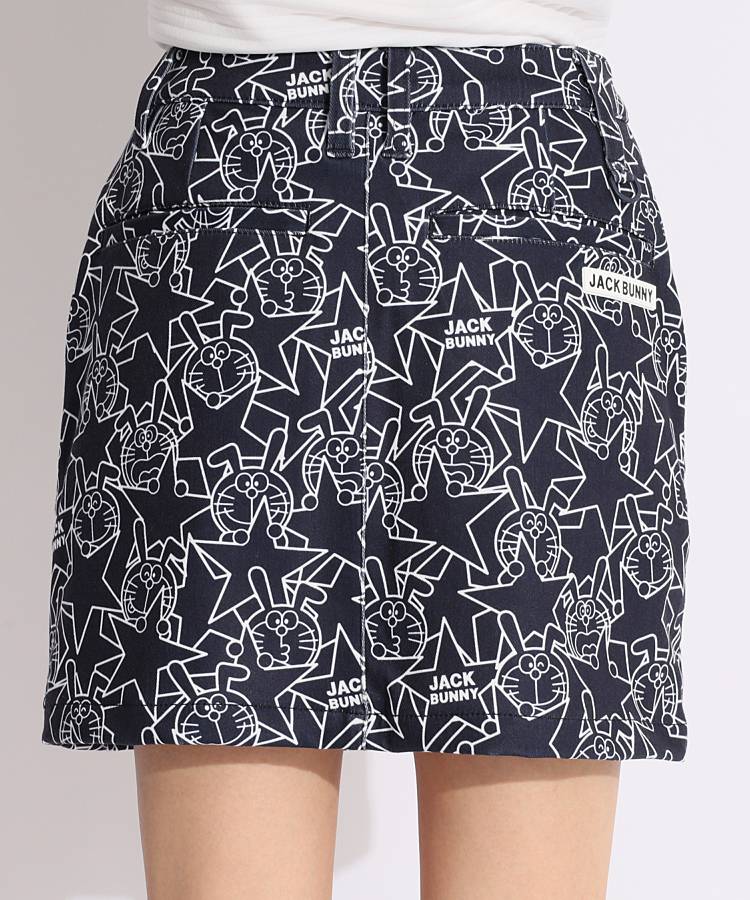 ジャックバニー JB [ドラえもん]裏起毛スターロゴ一体型ペチパンツ付き