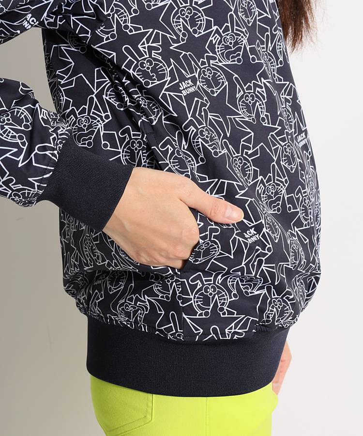 ジャックバニー JB [ドラえもん]総ロゴ保温サイドジップスニード