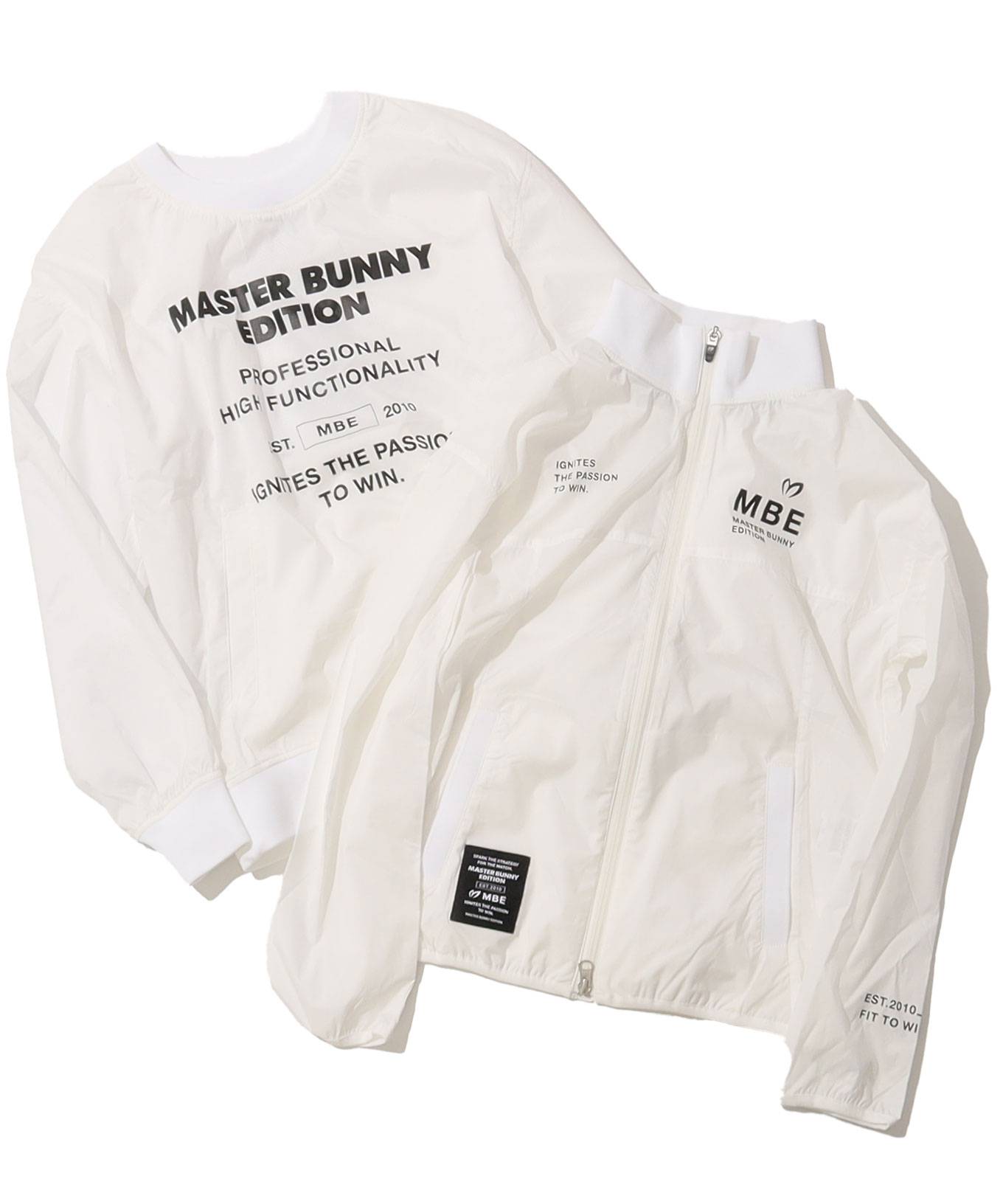 マスターバニー MB ロゴスニード&ナイロンブルゾン2枚セット