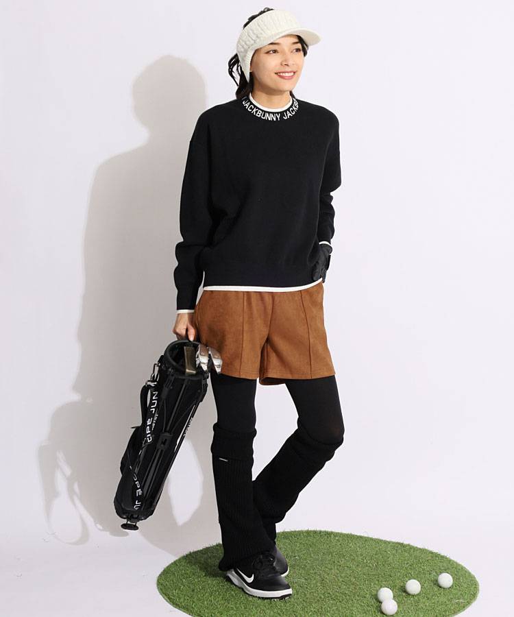 天竺セーター 0サイズS ジャックバニー ゴルフウェア 新品 レディース