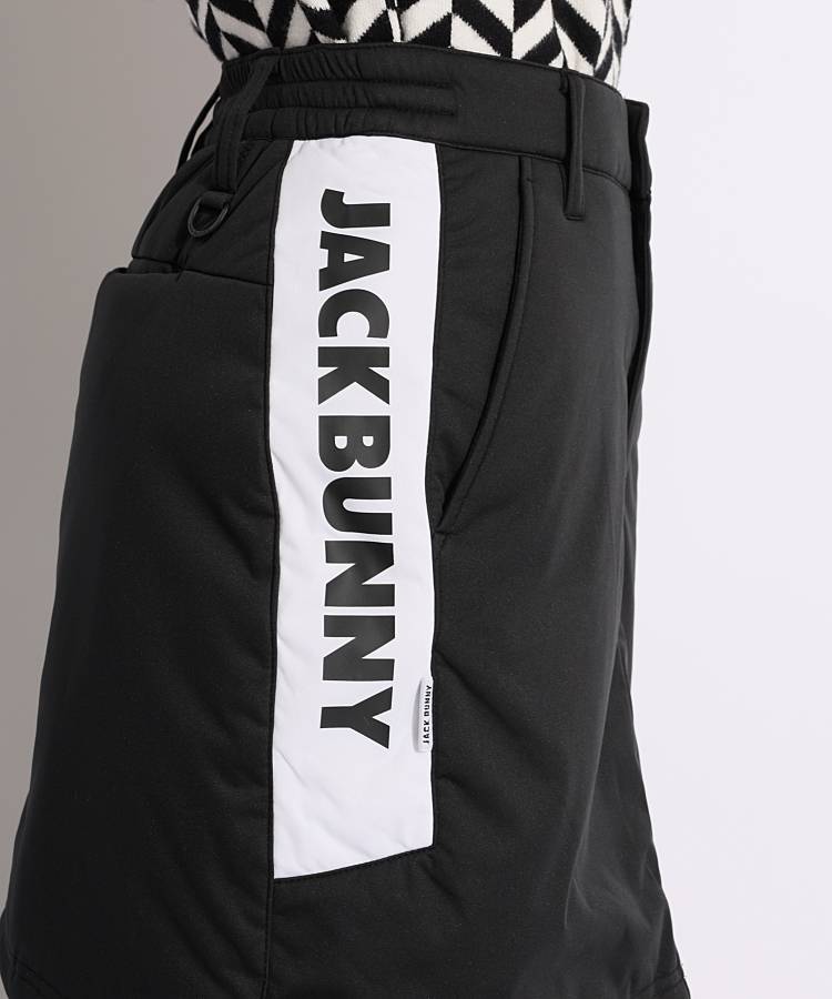 ジャックバニー JB 一体型ペチパンツ付サイドロゴ保温スカート