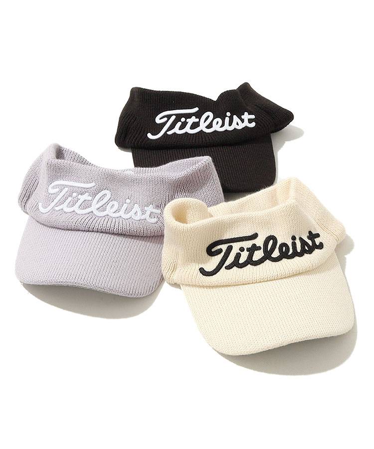 Titleist - ☆Titleist golf☆タイトリスト韓国　春/夏用　レディースバイザー Titleist タイトリスト レディース ゴルフウェア サンバイザー