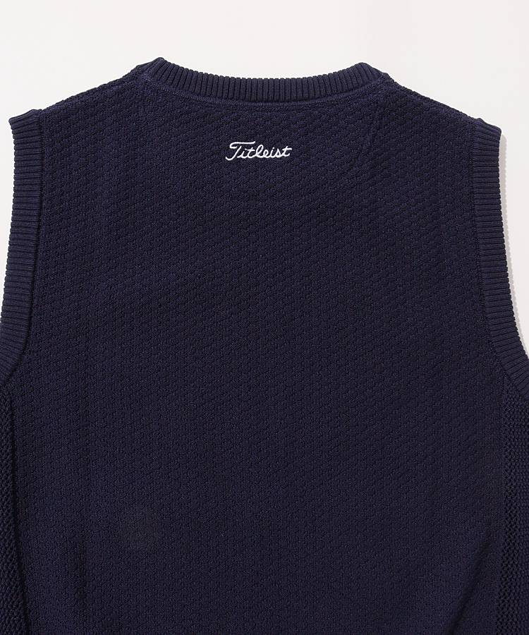 タイトリストアウトレット TL クルーネックニットベスト レディース