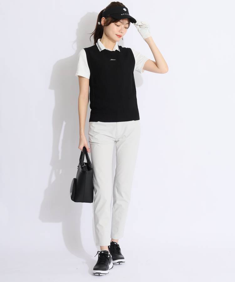 タイトリストアウトレット TL クルーネックニットベスト レディース