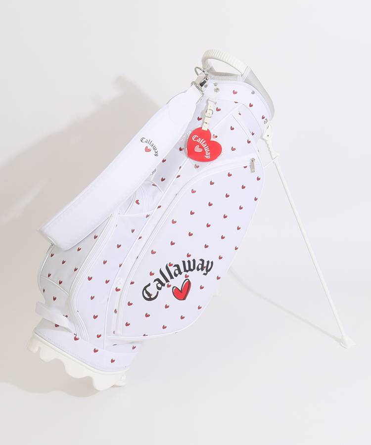 Callaway - 未使用 Callaway ラブキャロウェイ スタンド キャディバッグ ハート キャロウェイ(Callaway) スタンドキャディバッグ ラブ