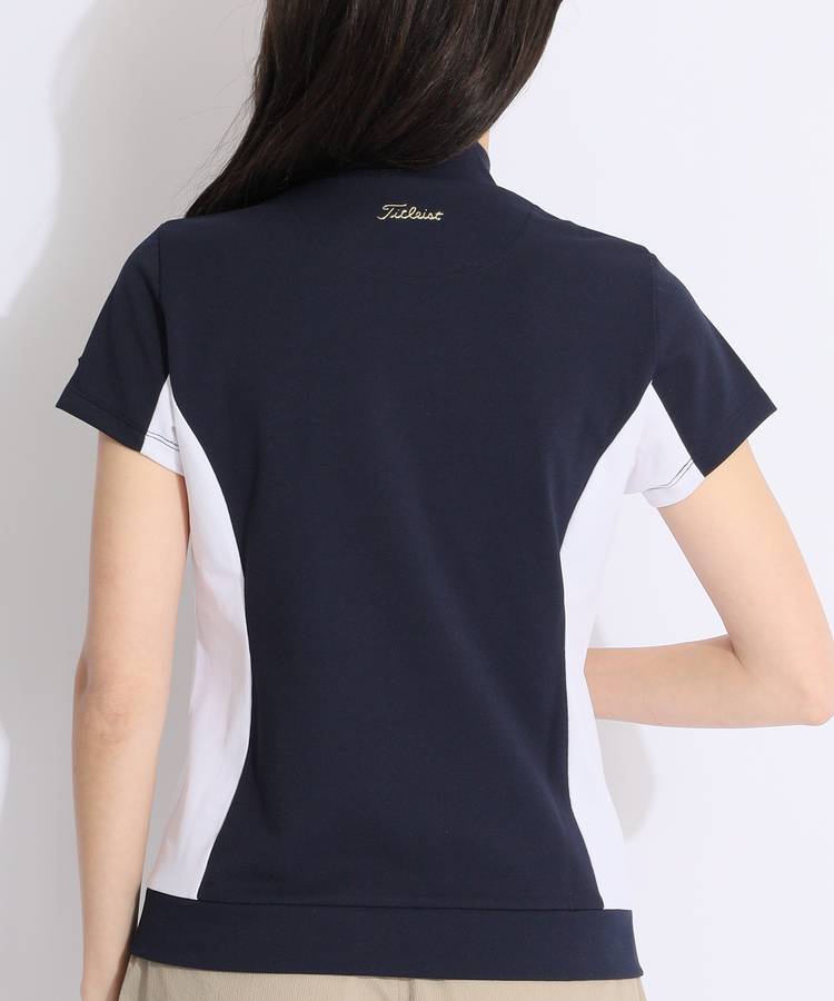 タイトリストアウトレット TL 【吸水速乾】カラーブロックモックネック