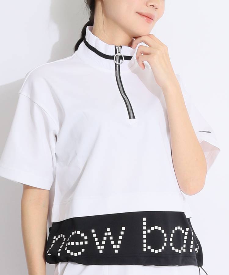 ニューバランスゴルフ NB 【ストレッチ】ネックライン裾ドロスト